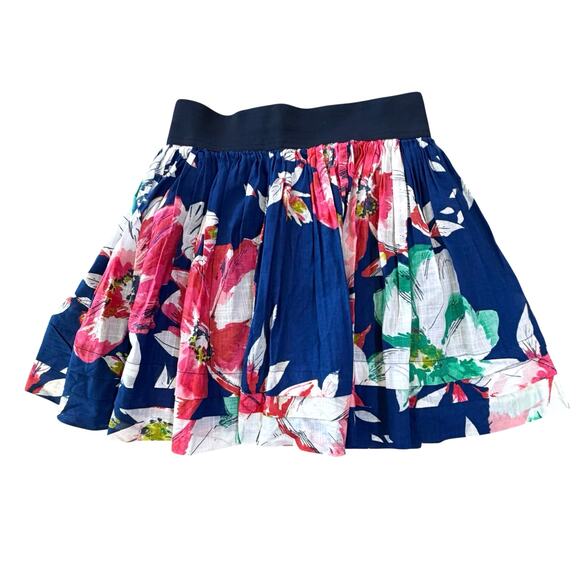 Retro Y2K Style Abercrombie & Fitch Tiered Floral Mini Skirt Coquette SZ Small - Picture 2 of 9